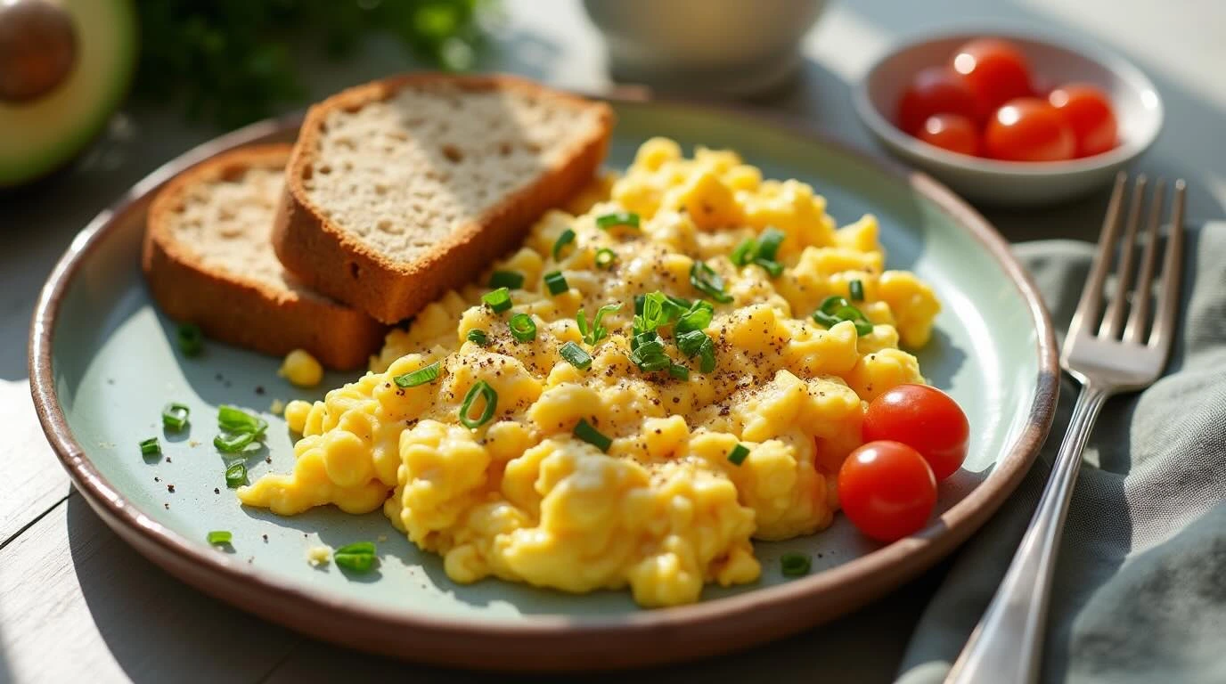 COTTAGE CHEESE EGGS