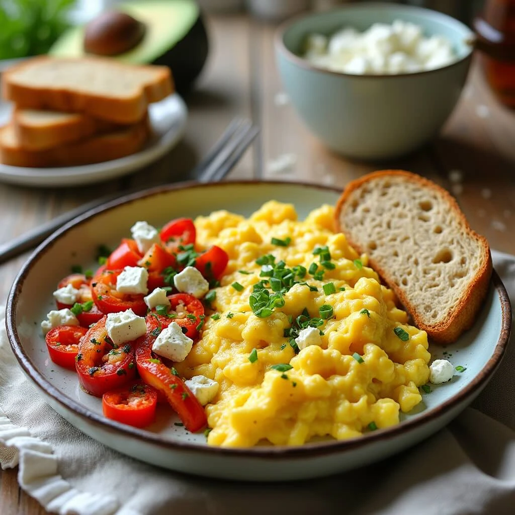 COTTAGE CHEESE EGGS