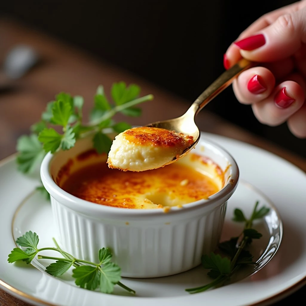 Crab brulee