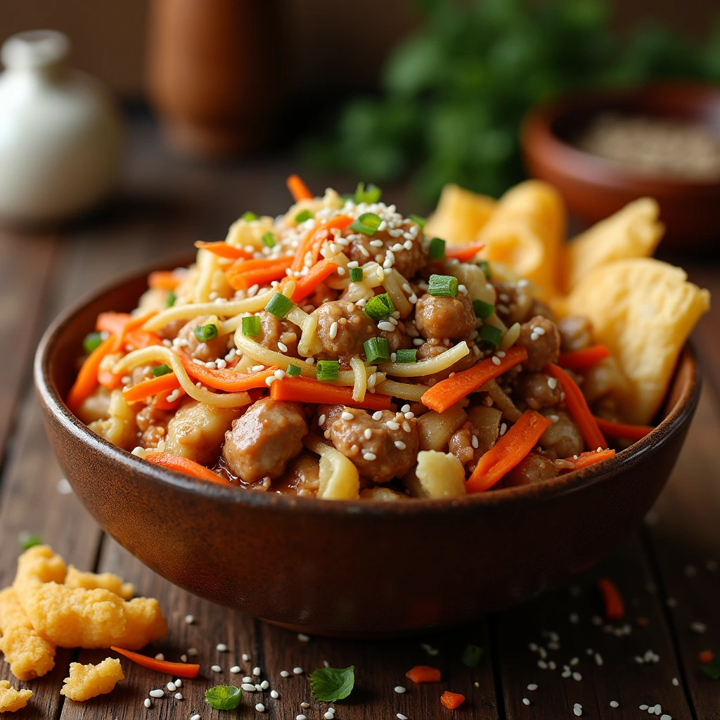 Egg Roll in a bowl