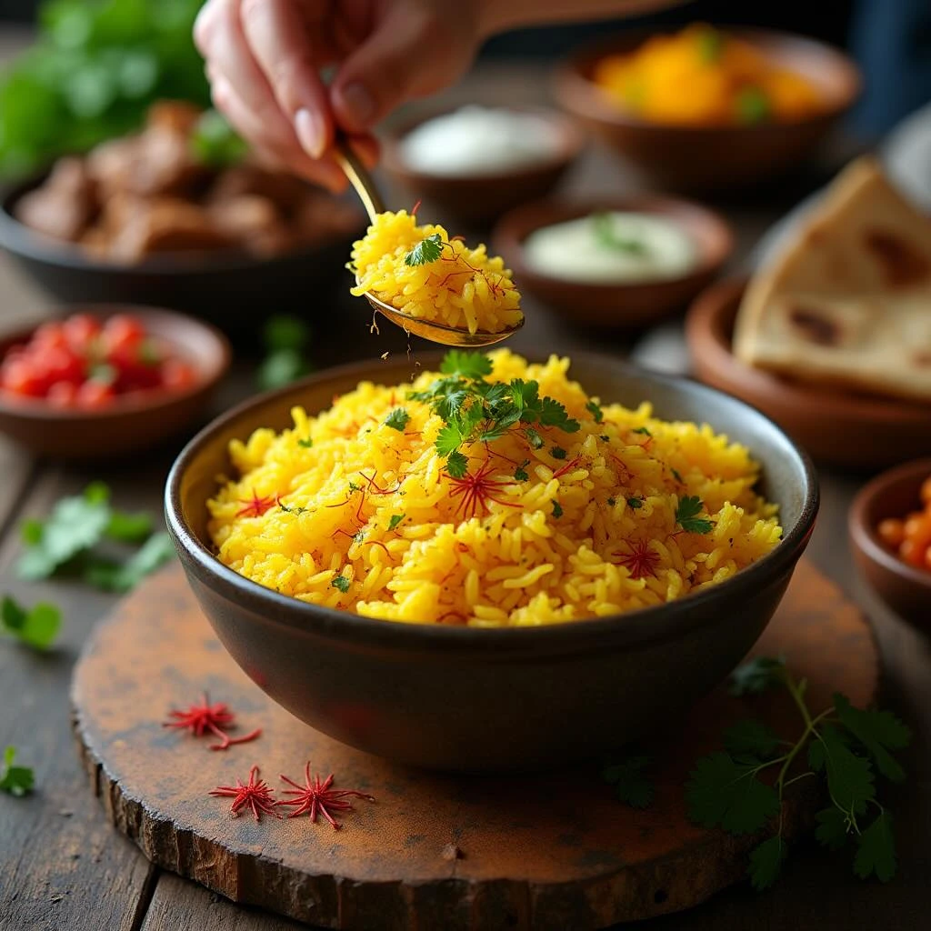 Saffron rice