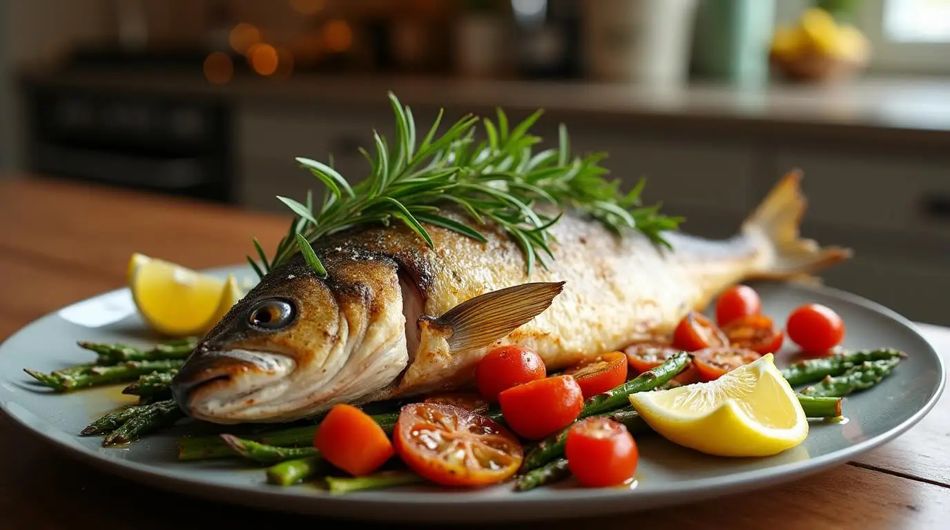 Grilled branzino recipe