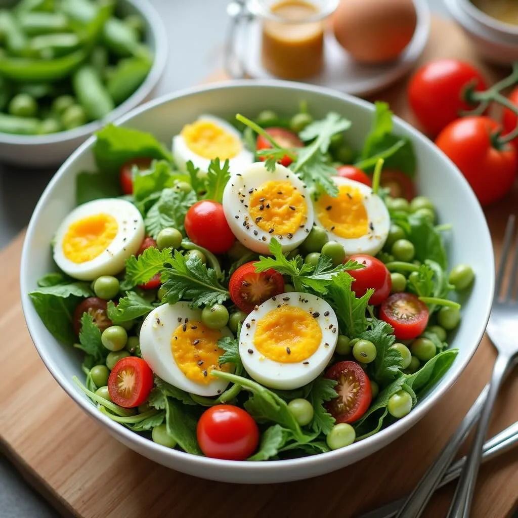 Edamame Egg Recipes Salad