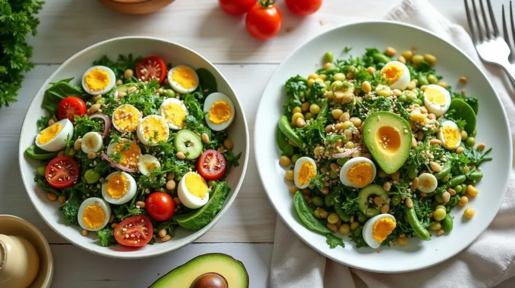 Edamame Egg Recipes salad