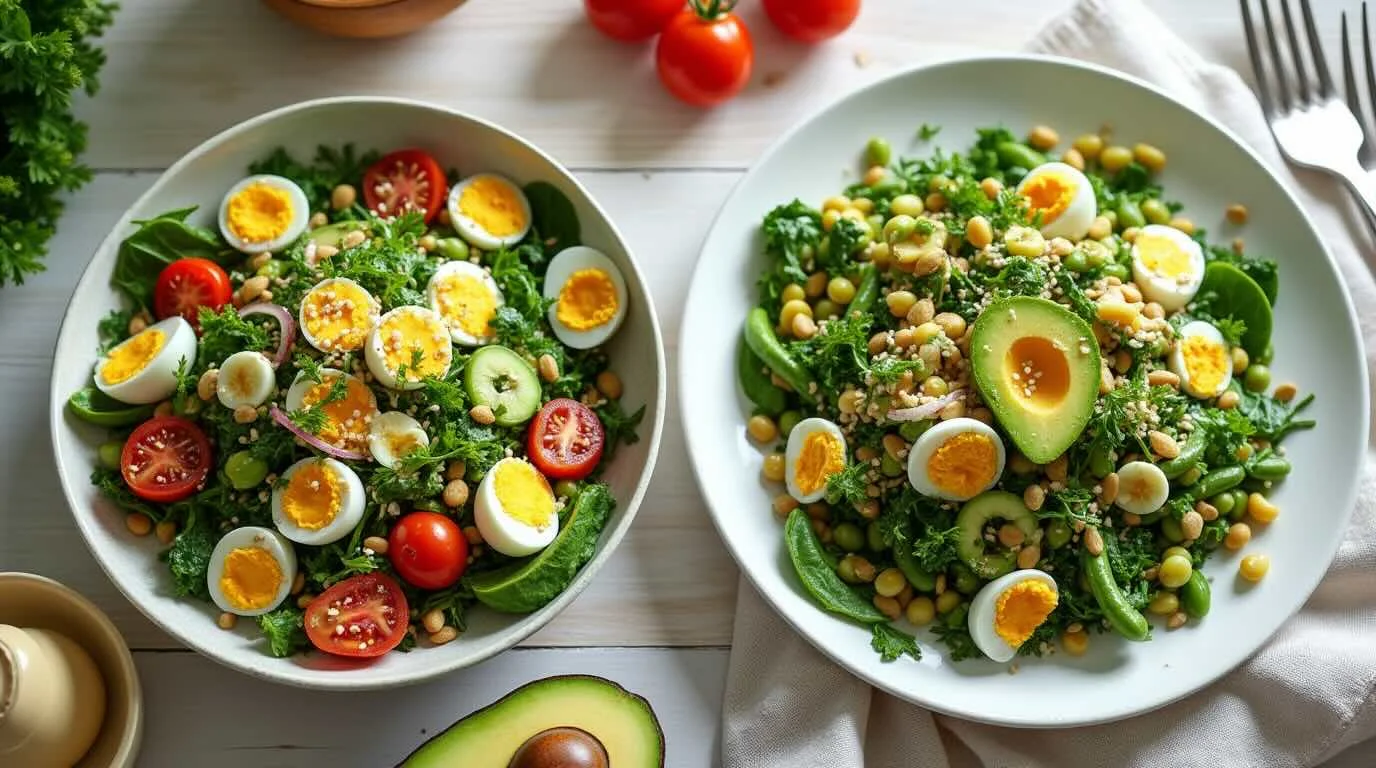 Edamame Egg Recipes salad