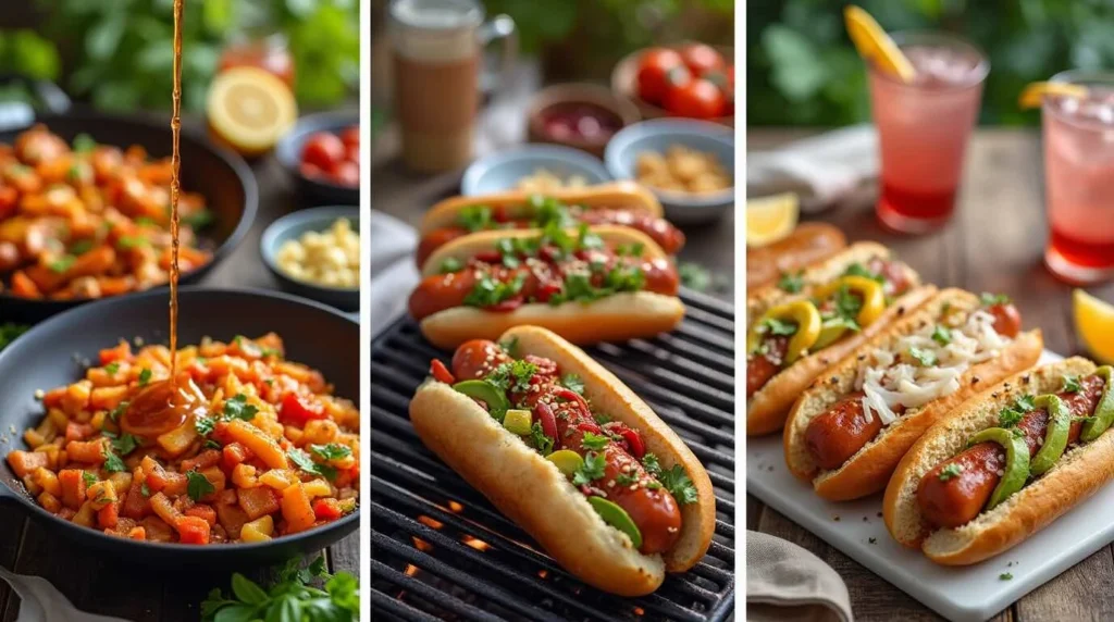 Turkey hot dogs