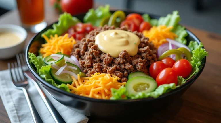 burger bowl recipe