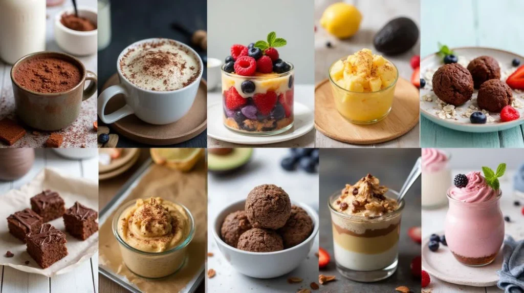 healthy dessert recipes with macros