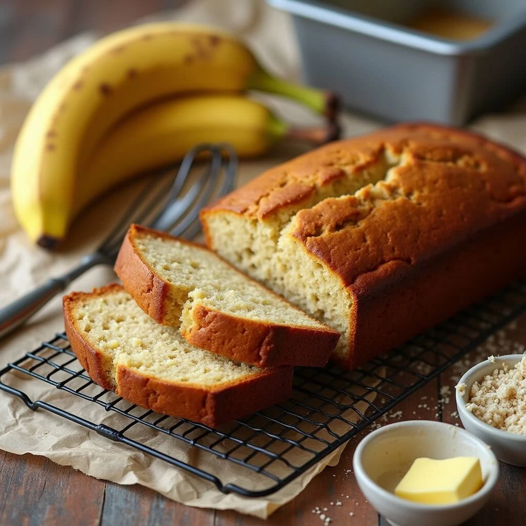 Banana Bread Recipe 2 Bananas