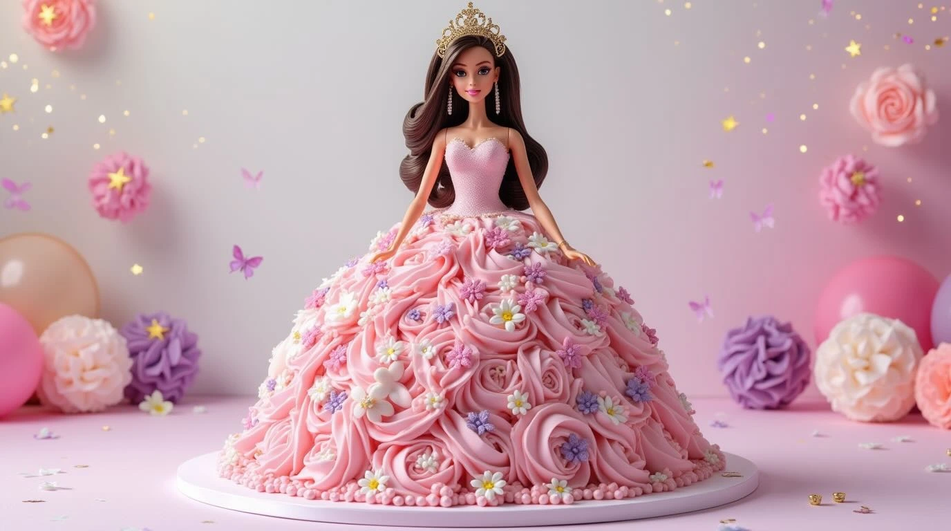 Barbie cake