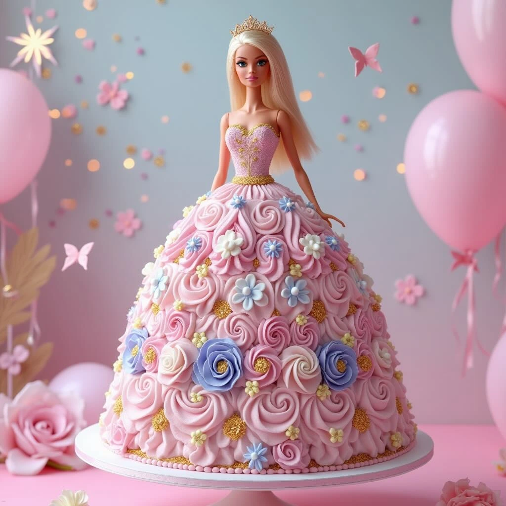 Barbie cake