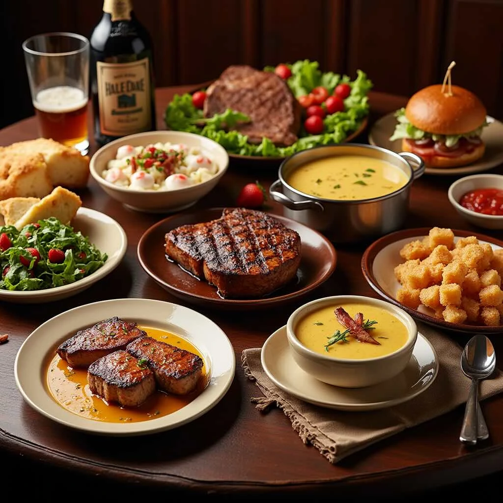 LongHorn steakhouse Menu