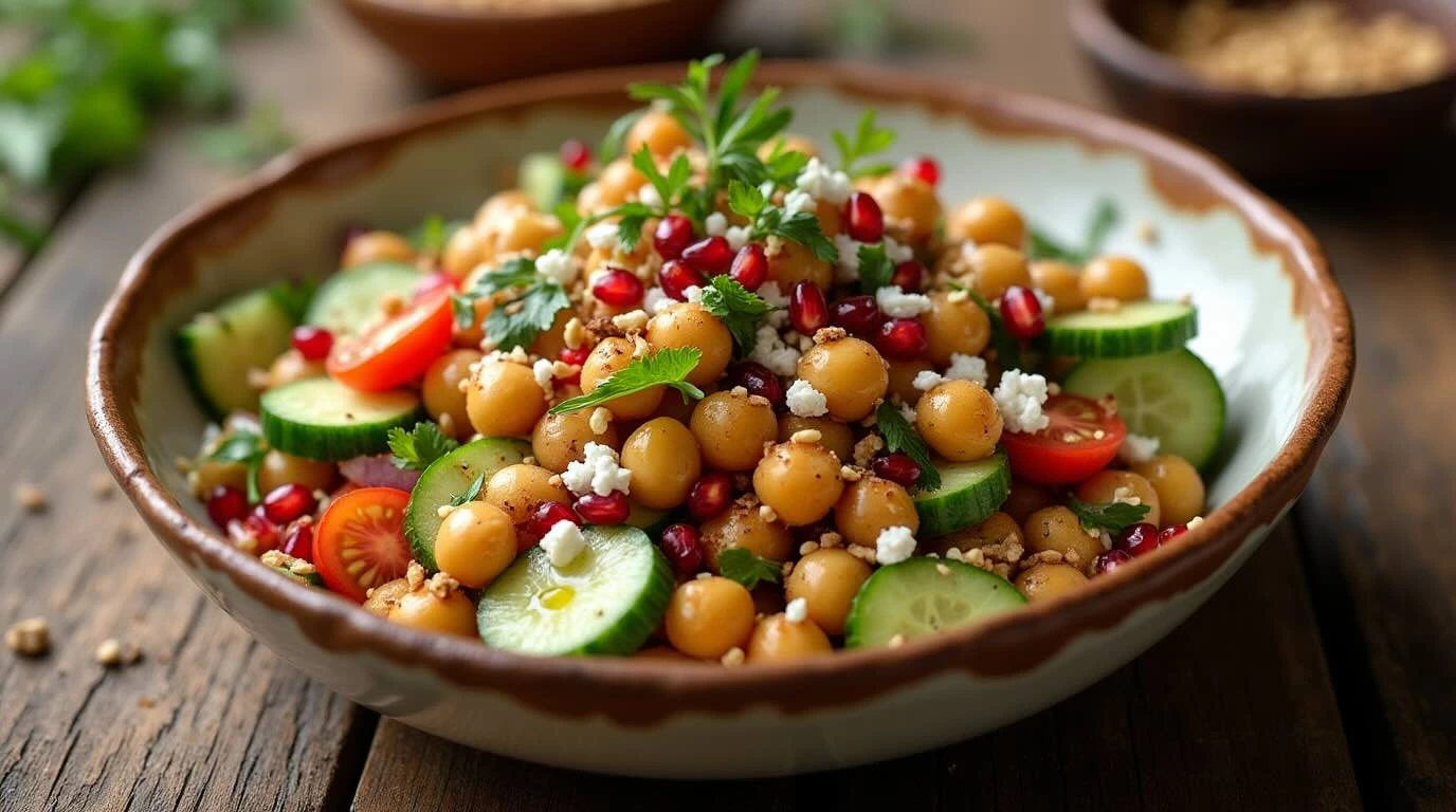 Moroccan Spiced Chickpea Salad