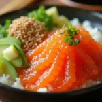 Salmon Roe Rice Bowl